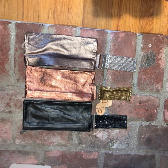 Georgie Alexander Leather Wristlet Clutch - Picture 2 of 6